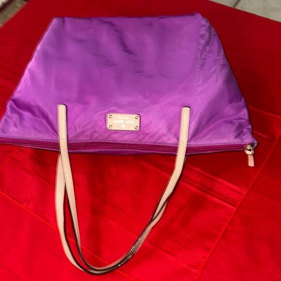 Kate Spade Purple Tote - Picture 6 of 15